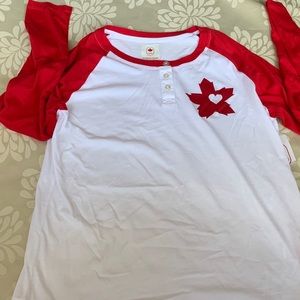 🆕 Size Large-Canada Baseball Tee